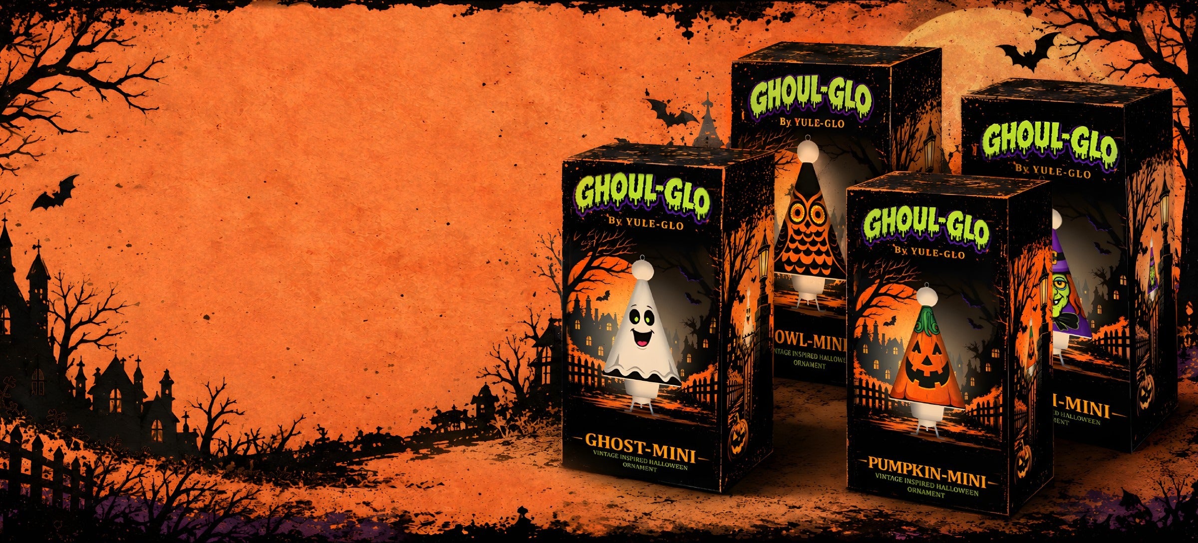 GHOUL-GLO collector boxes