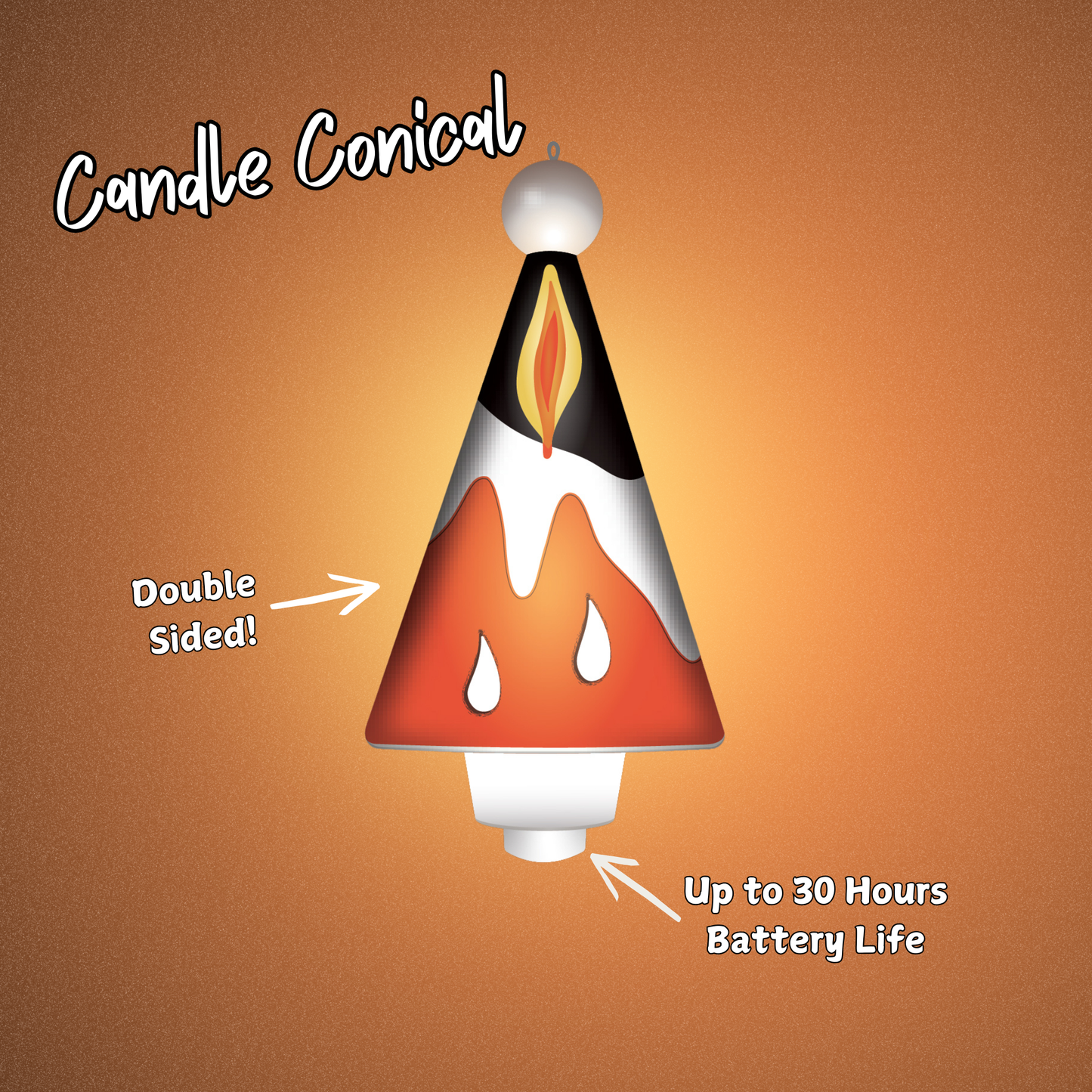 Conical-Mini Christmas Tree Ornament