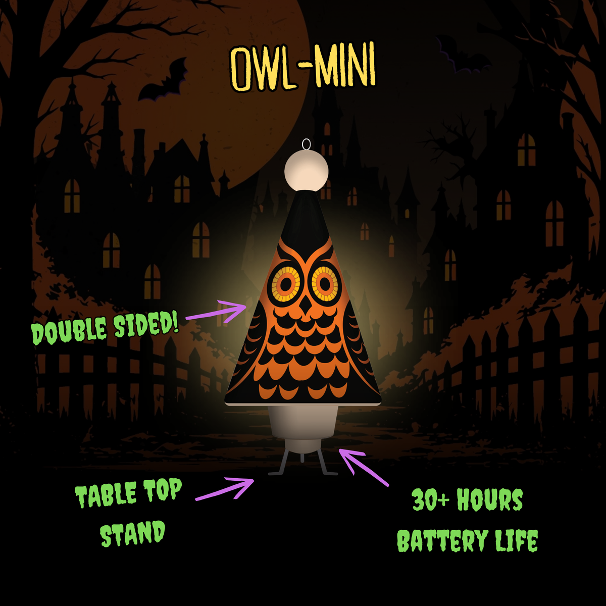 Halloween Conical-Mini Ornament