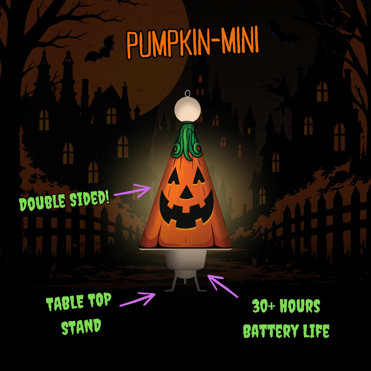 Halloween Conical-Mini Ornament