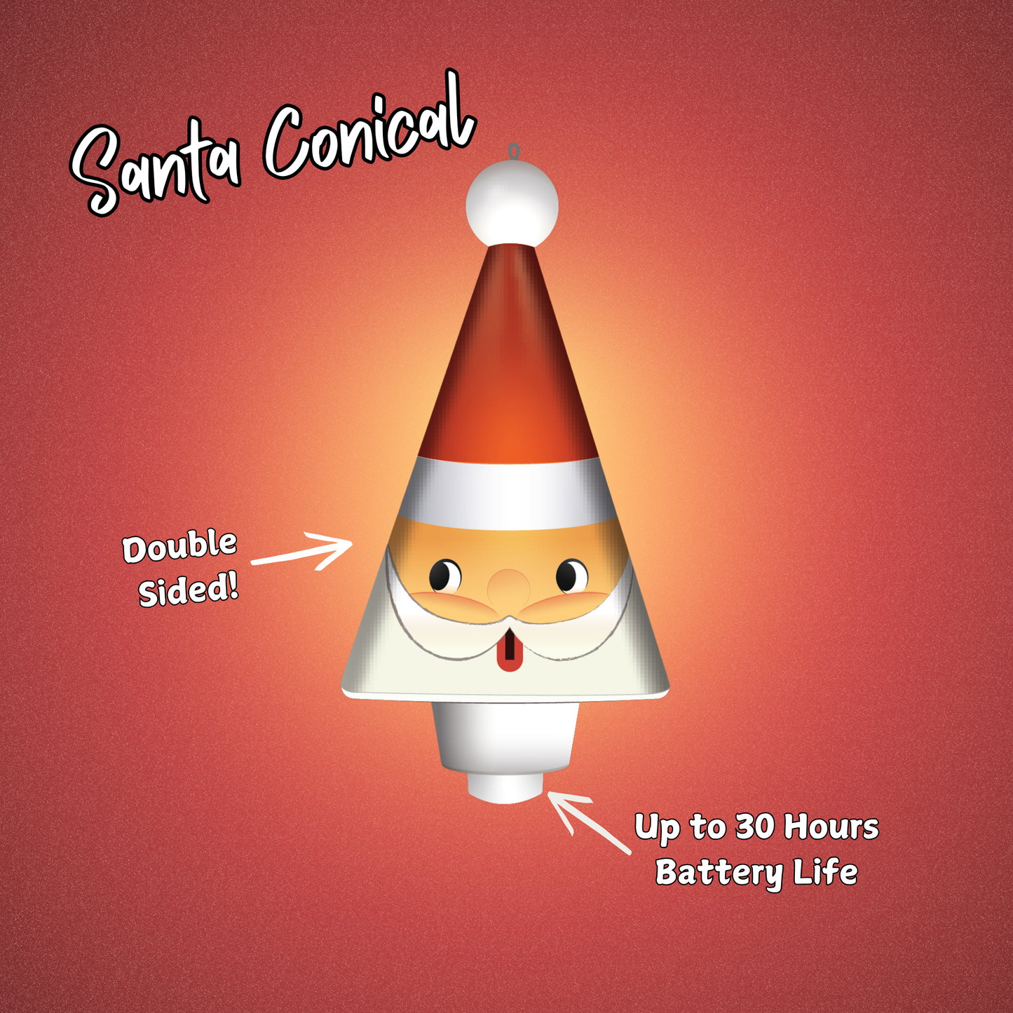 Conical-Mini Christmas Tree Ornament