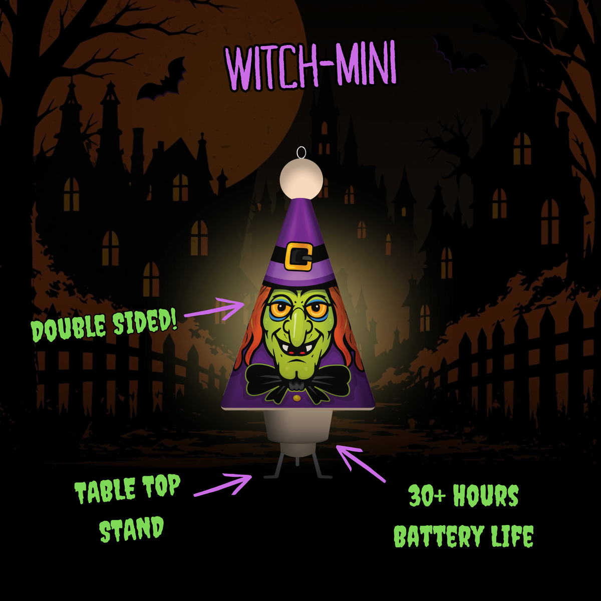 Halloween Conical-Mini Ornament